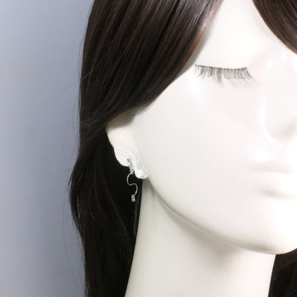 18K White Gold Clip-On Earrings for Women - Hypoallergenic Luxury Jewelry - Perfect for Weddings, Parties & Special Occasions