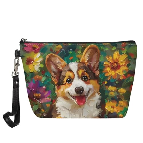 Funny Corgi Floral