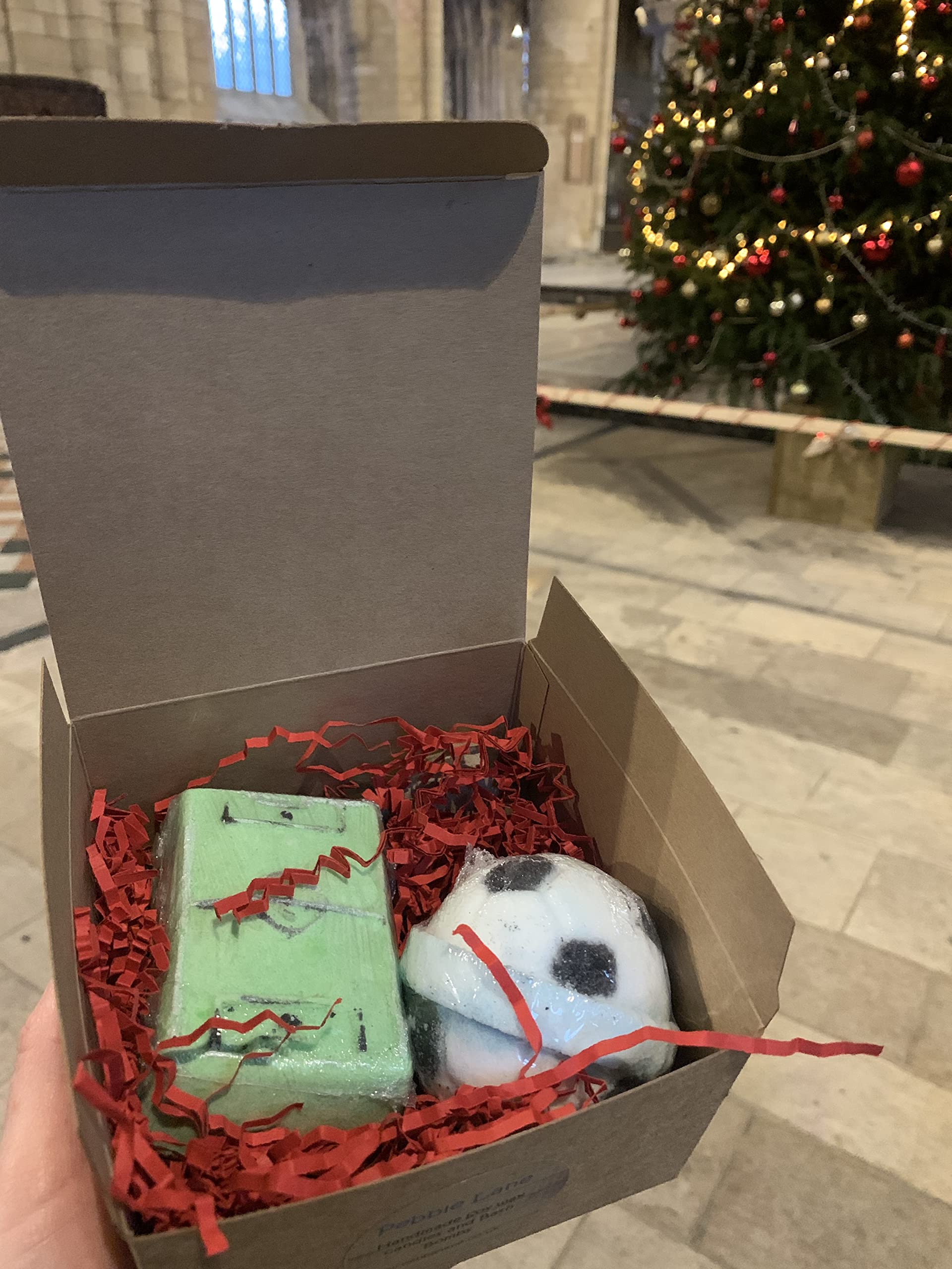 Football and Soccer Field Bath Bomb Gift Set - Relaxing Sports-Themed Bath Bombs for Football Fans, Perfect for Game Day, Spa Gifts, and Self-Care