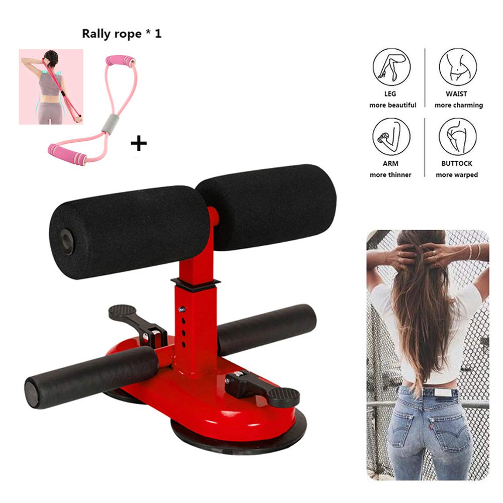 Portable Adjustable Abdominal Trainer - Sit Up Assist Device for Home Gym, Core Workout & Abs Training - Perfect for Home Fitness, Office Exercises & Travel Workouts