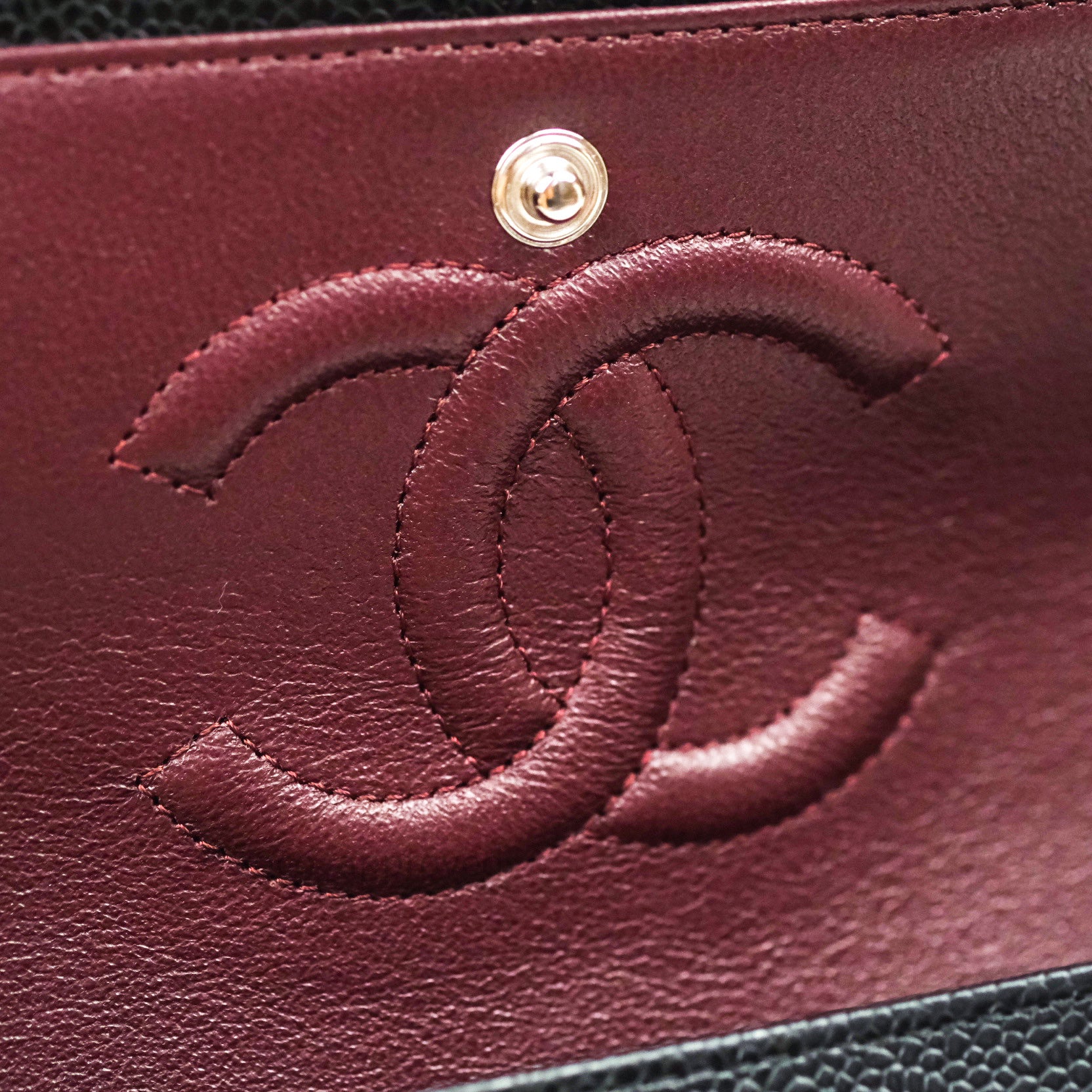 Chanel Classic M/L Medium Double Flap Bag Black Caviar Silver Hardware - Luxury Designer Handbag for Women, Perfect for Work, Evening Events & Special Occasions