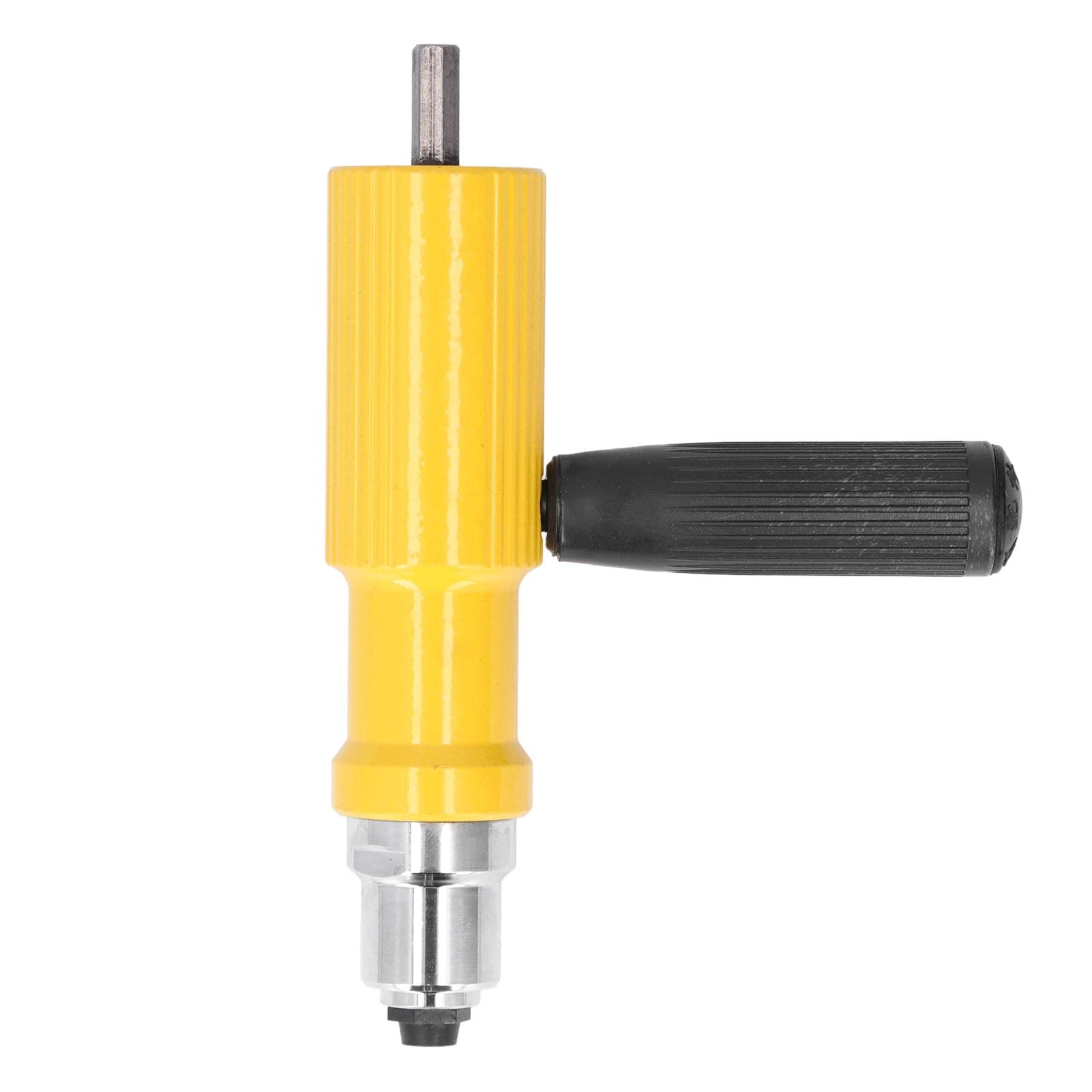 Cordless Drill Rivet Gun Adapter Kit - Electric Rivet Attachment Tool for Power Drills | DIY, Home Improvement & Automotive Repair Accessories (Yellow)