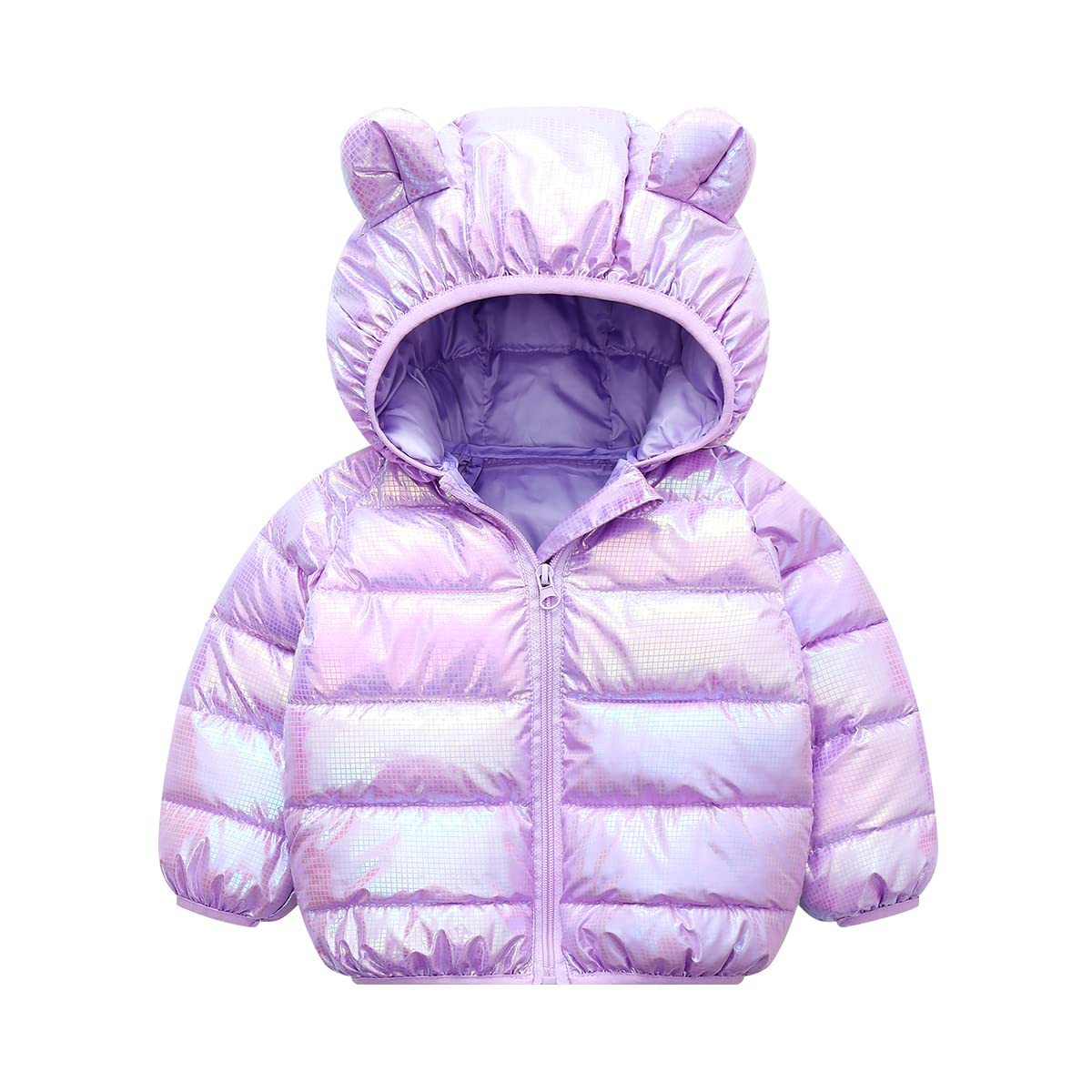 ZBUQ Baby Down Coats - Warm Hooded Puffer Jackets for Toddlers & Infants, Perfect for Winter Outdoor Adventures and Daily Wear