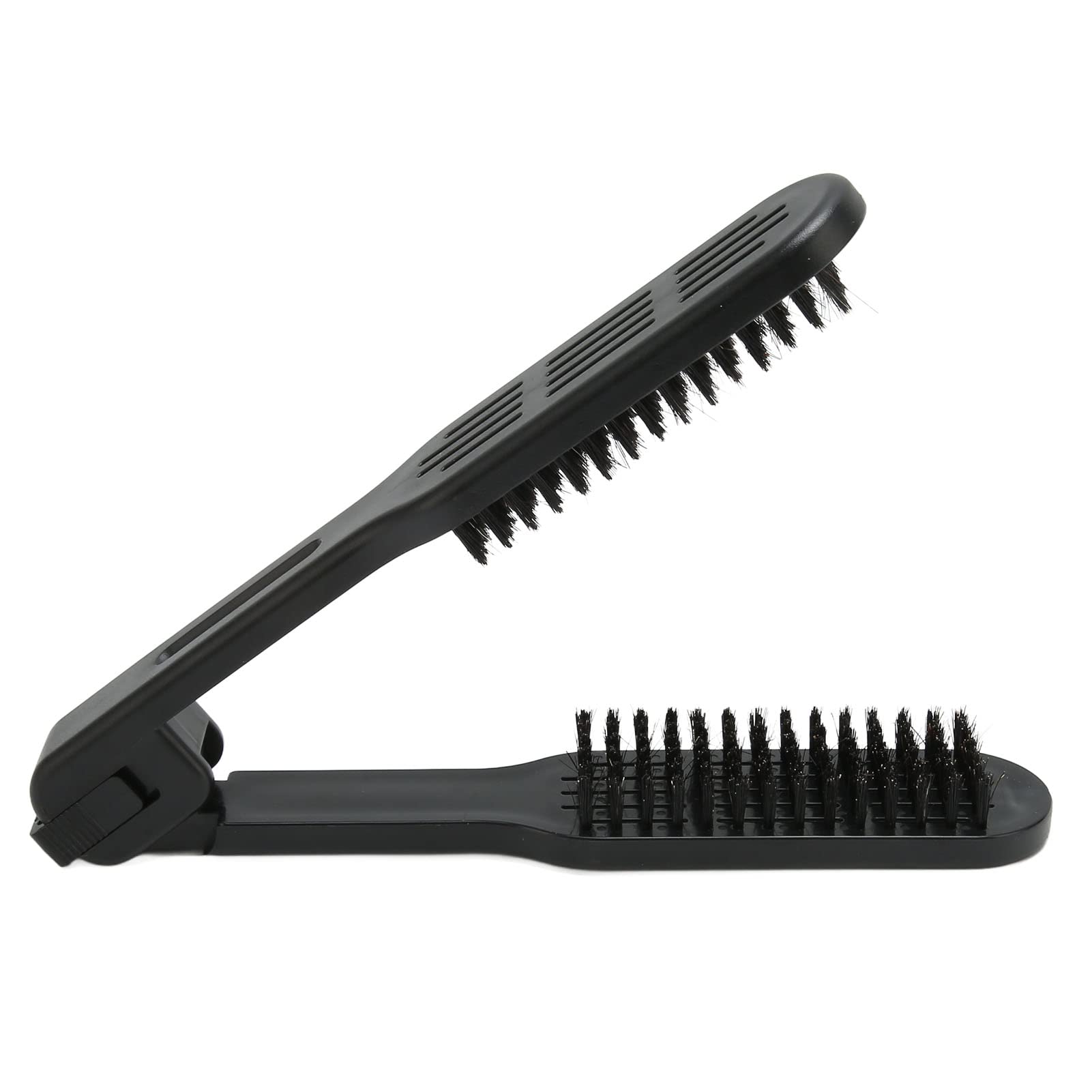 Professional Hair Straightener Comb - Anti-Static Nylon Bristles, Dual-Sided Styling Brush for Smooth & Straight Hair - Perfect for Home Use, Travel & Salon Styling