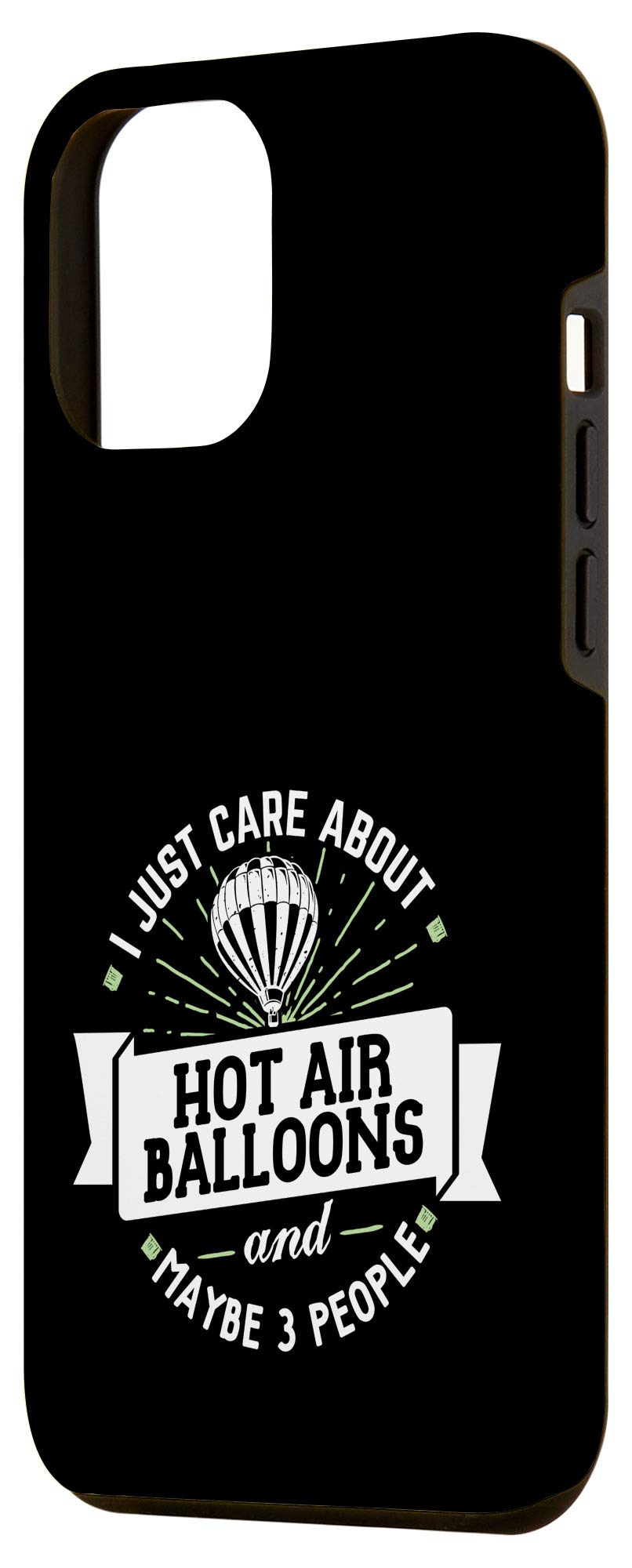 iPhone 12 Pro Max Hot Air Balloon Phone Case - Durable Protective Cover with Unique Balloon Design | Perfect for Travel, Outdoor Adventures & Everyday Use