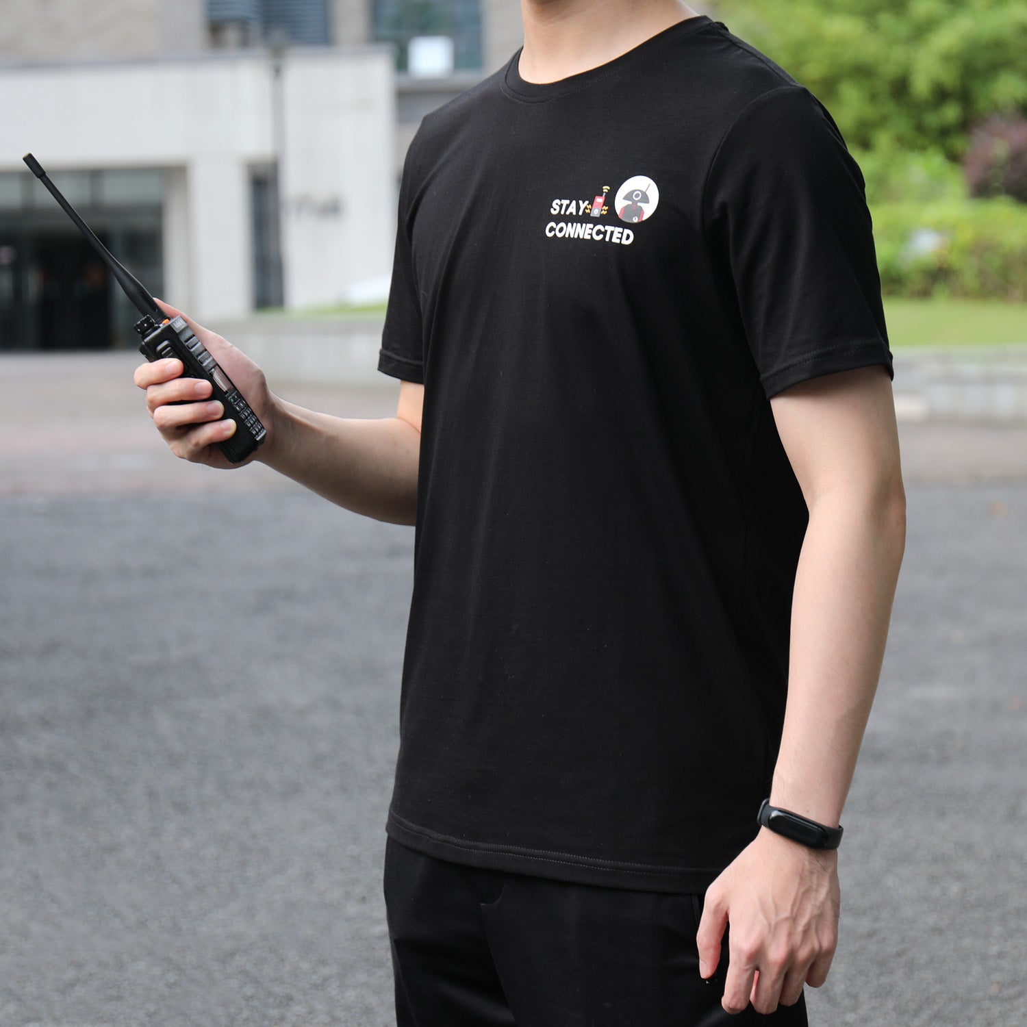 Radioddity Premium Cotton T-Shirt for Men & Women - Comfortable Casual Wear for Radio Enthusiasts - Perfect for Outdoor Activities, Hiking, and Ham Radio Events