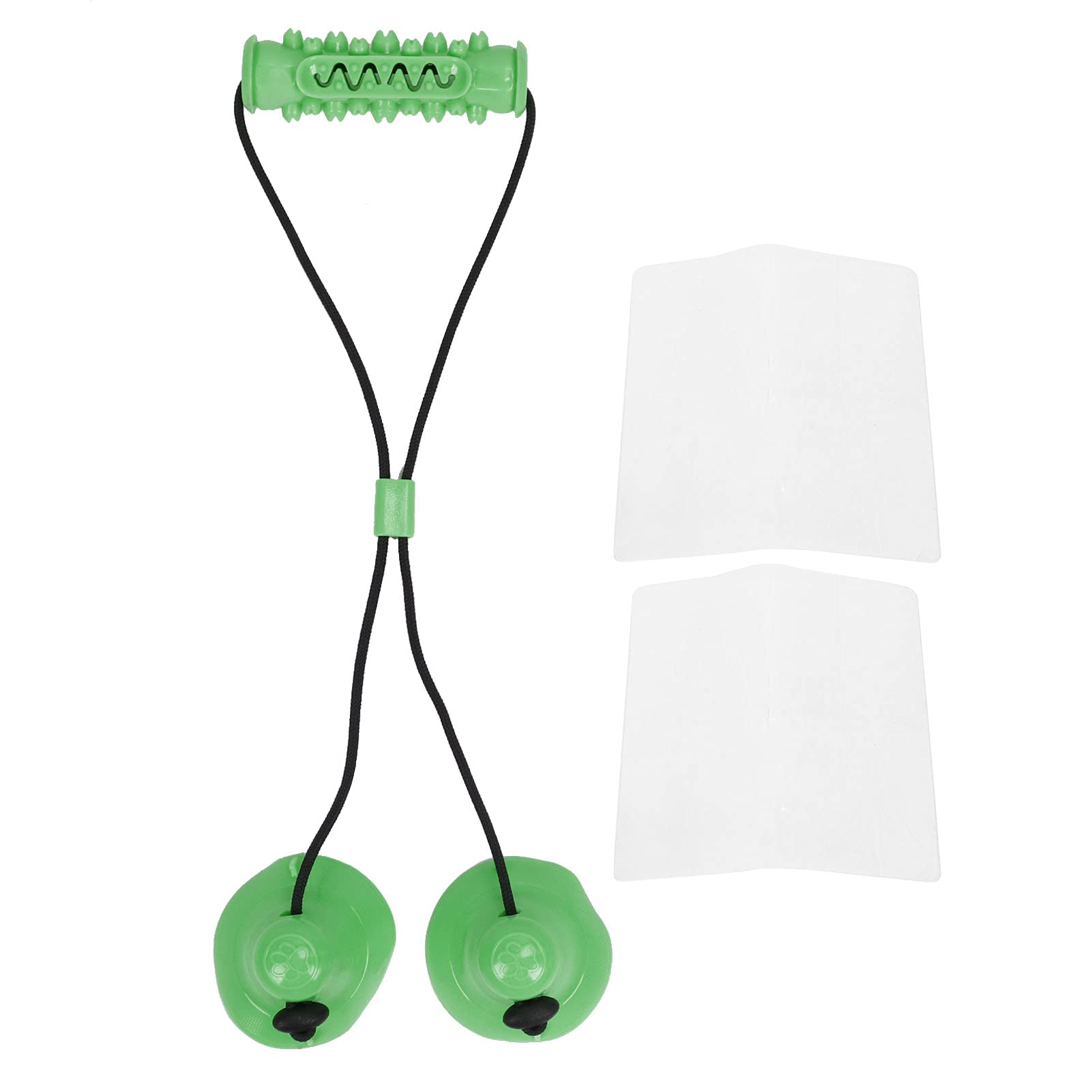 Zerodis Durable Dog Chew Toy for Aggressive Chewers - Interactive Molar Chewing Stick with Double Suction Cups for Teeth Cleaning, Tug of War & Play - Perfect for Large Breed Dogs & Puppy Teething Relief (Great for Indoor Play & Dental Health)