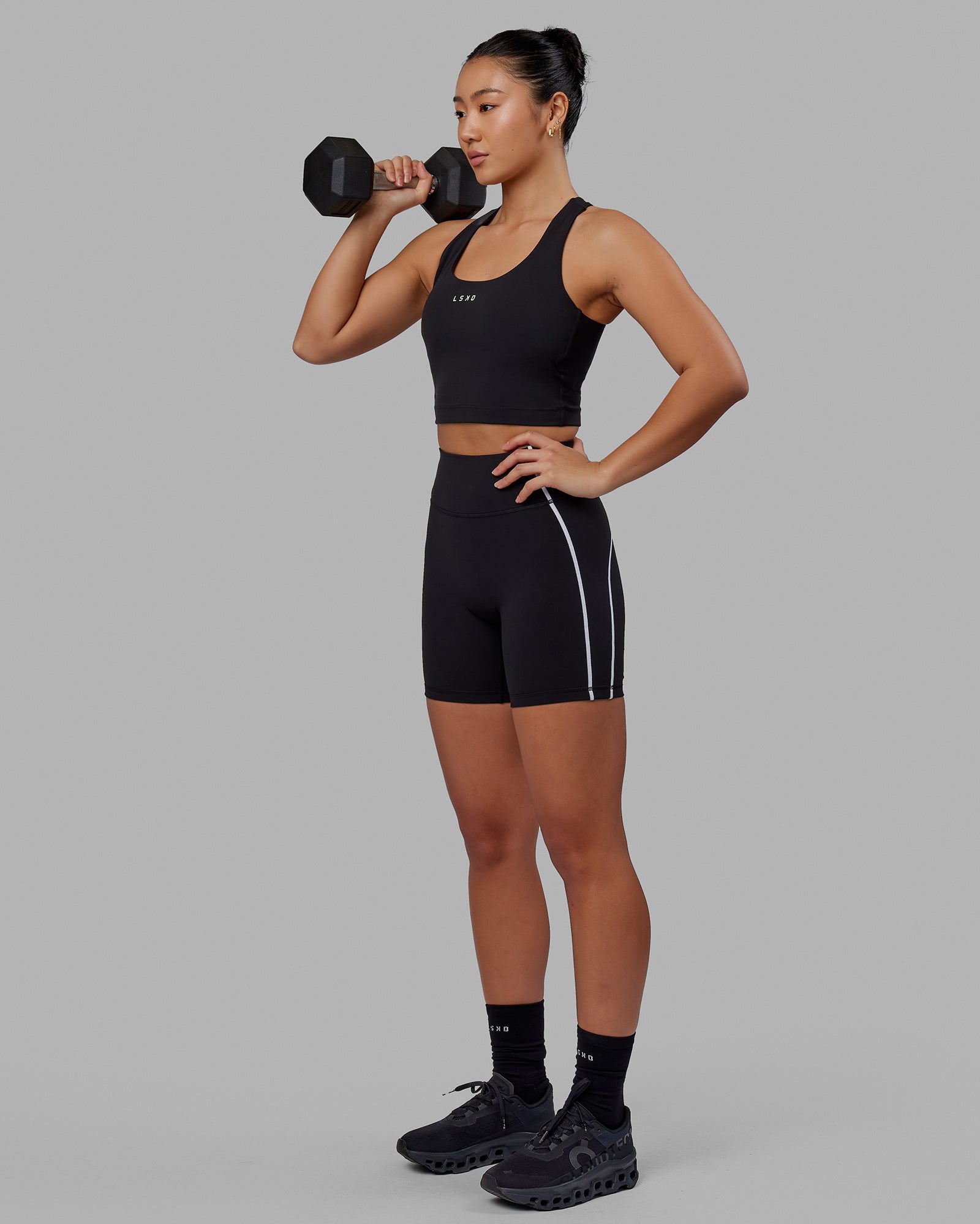 Pulse Active Tank Top for Women - Breathable Workout Shirt, Gym & Yoga Clothing - Black Fitness Apparel for Running & Training