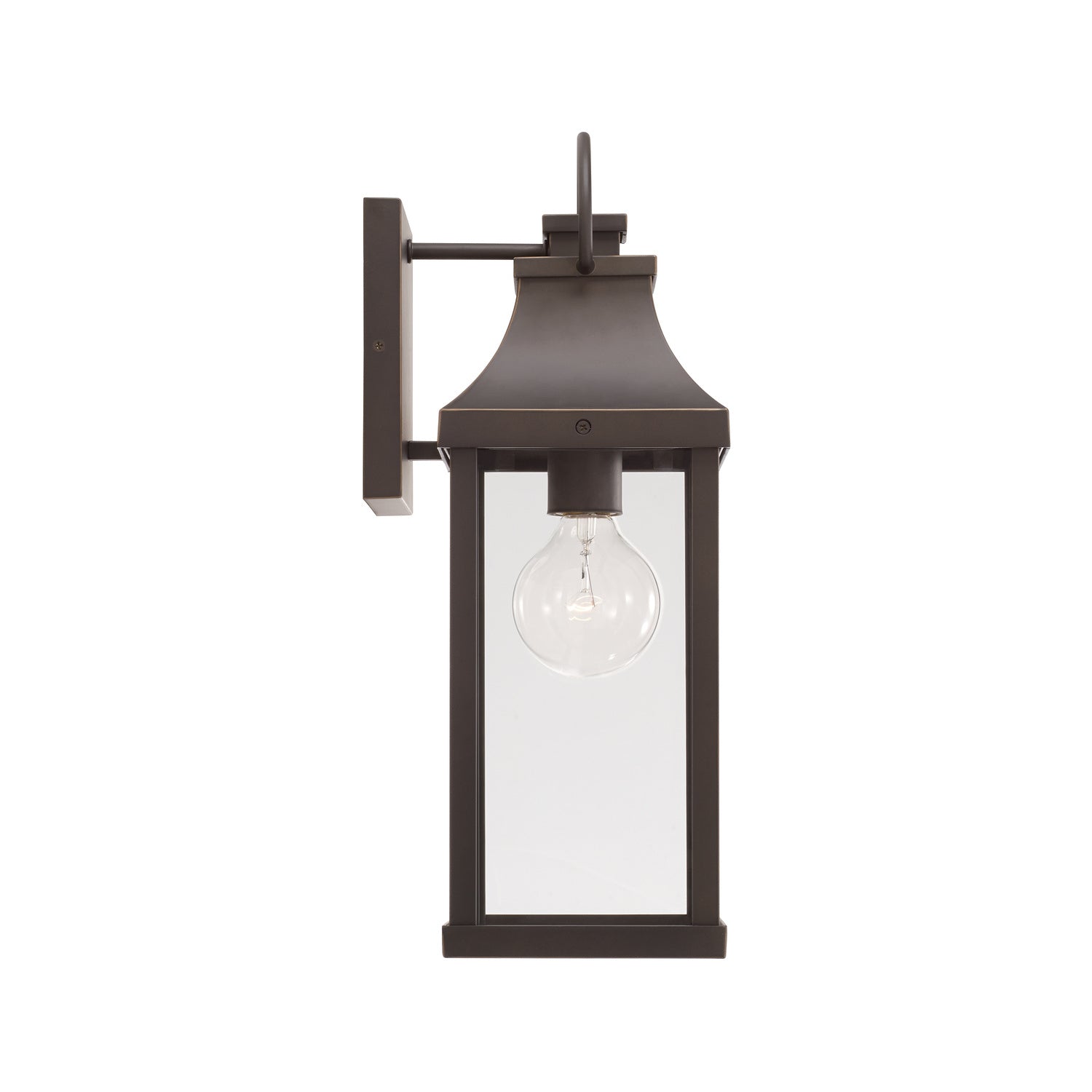 Capital Lighting One Light Outdoor Wall Lantern - Durable Exterior Sconce for Porch, Patio & Garden Lighting | Weather-Resistant Design