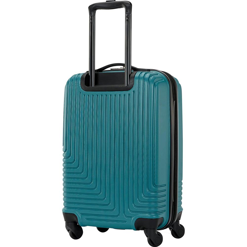 American Tourister Groove Expandable Spinner Luggage Set 20/24/28 Inch - Teal Blue Lightweight Suitcase for Travel | Carry-On & Checked Bags | Business Trips & Family Vacations
