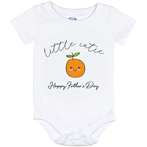Personalized Banana Happy Father's Day Baby Onesie - Cute Infant Bodysuit for Boys & Girls - Unique Baby Gift for Newborns & Toddlers - Perfect for Father's Day Photos, Family Matching Outfits & Special Occasions
