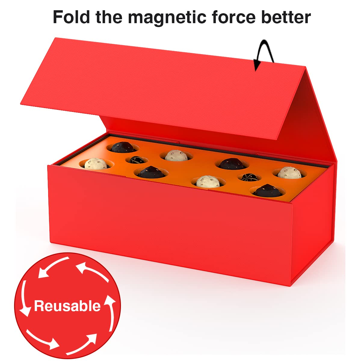 Premium Magnetic Closure Gift Box 12