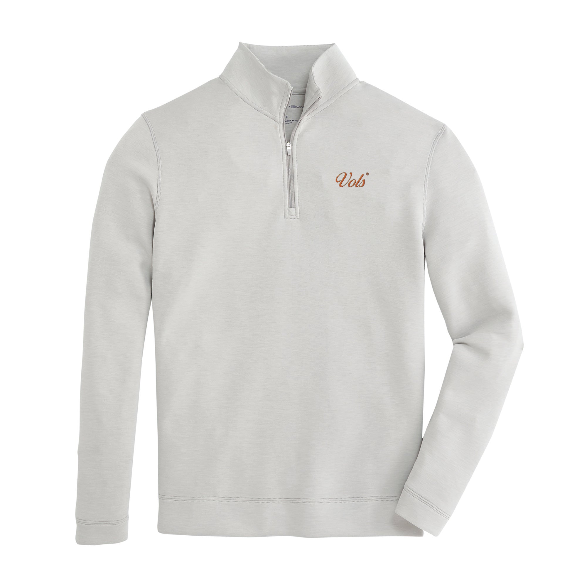 Vols Vintage Script Yeager Performance Pullover Hoodie - Mirage Grey - Comfortable & Stylish for Casual Wear, Gym, and Outdoor Activities