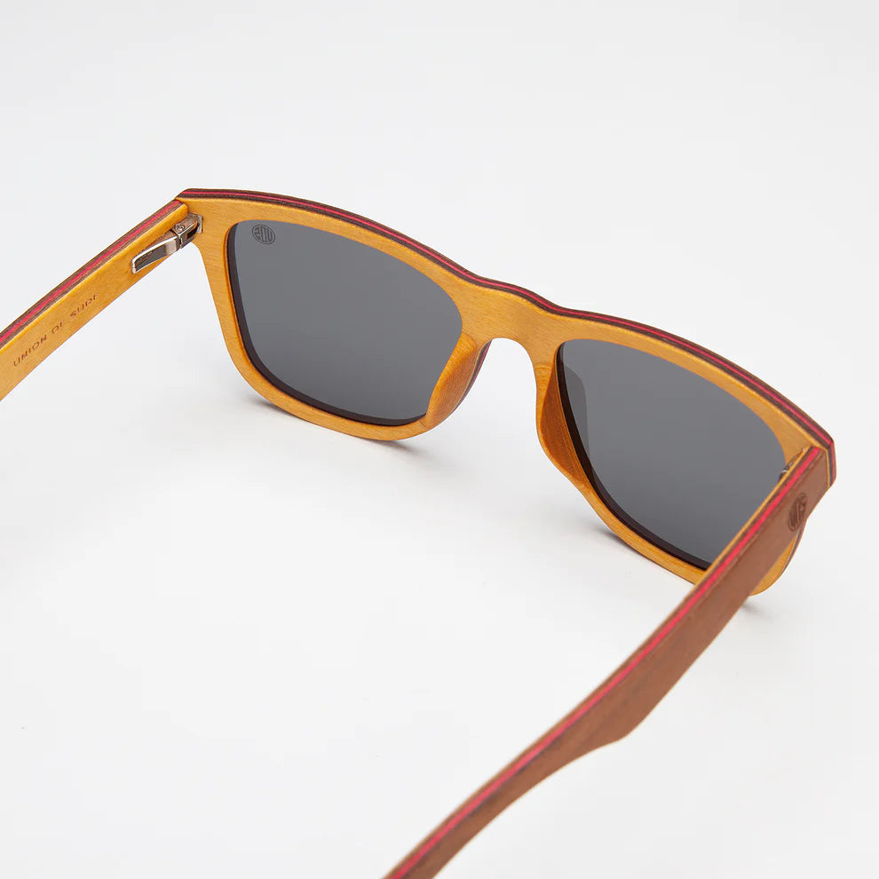 Fistral Polarized Sunglasses with Black Lens - UV Protection, Stylish & Durable for Outdoor Sports, Driving, and Beach Activities