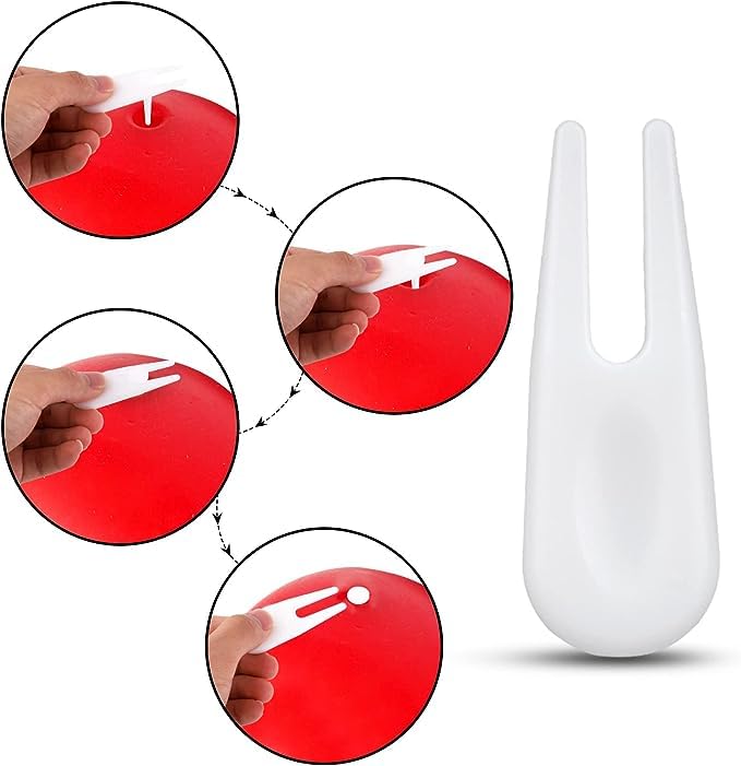 Exercise Ball Pump Kit - Yoga Ball Hand Pump with Inflator Needle & Replacement Plugs for Fitness, Yoga, Pilates & Stability Ball - Perfect for Home Gym, Workouts & Physical Therapy