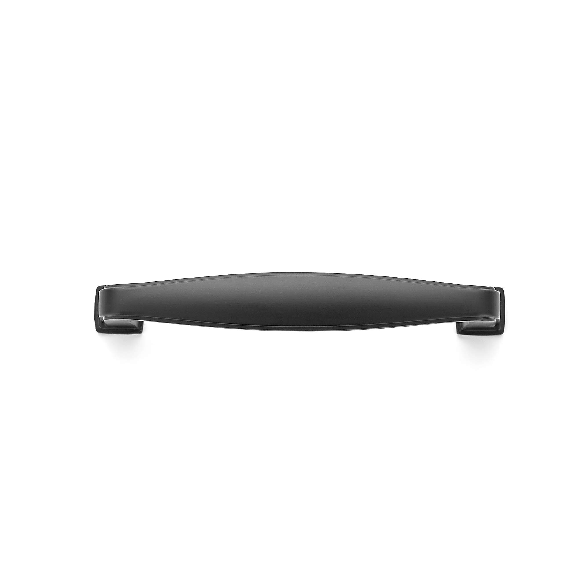 Ravinte 1 Pack Matte Black Kitchen Cabinet Handles - 3-3/4 Inch Solid Cabinet Pulls & Drawer Handles for Modern Cabinets, Cupboards & Furniture - Perfect for Kitchen Renovation, Bathroom Upgrade & Home Improvement Projects