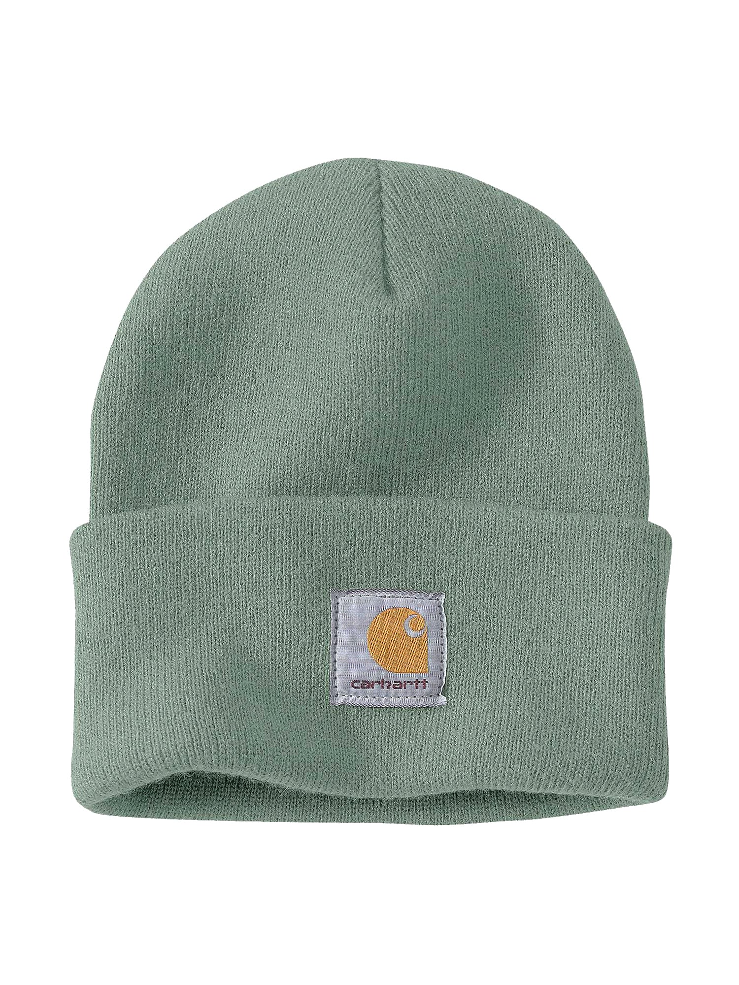 Carhartt Watch Beanie Hat for Men & Women - Winter Knit Skull Cap with Fold-Up Brim - Warm & Durable for Outdoor Work, Hiking, and Cold Weather Activities