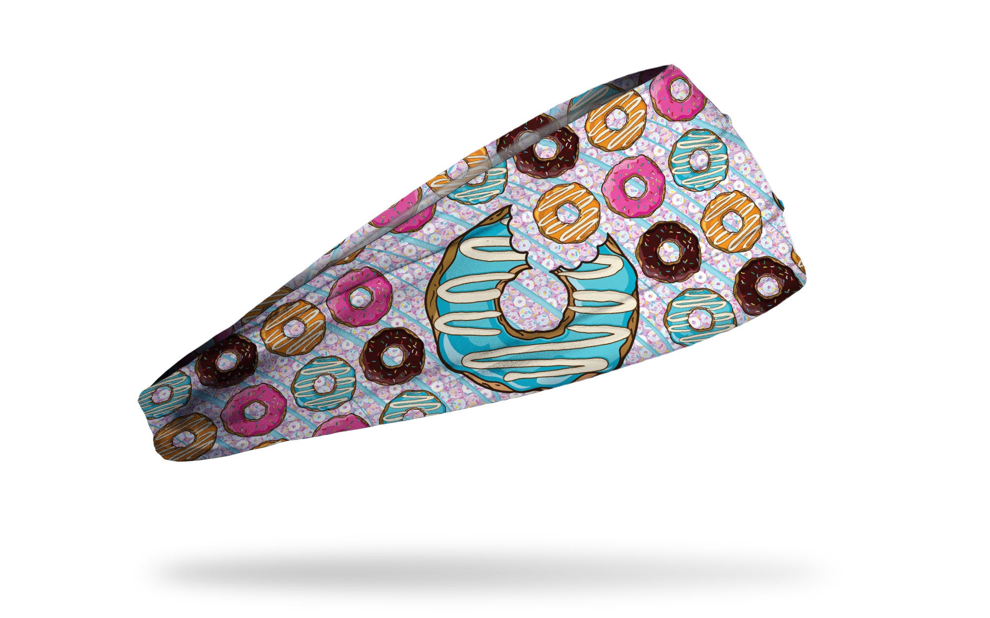 I Donut Care Big Bang Lite Headband - Cute Donut Hair Accessory for Women & Girls - Perfect for Workouts, Yoga, and Casual Wear