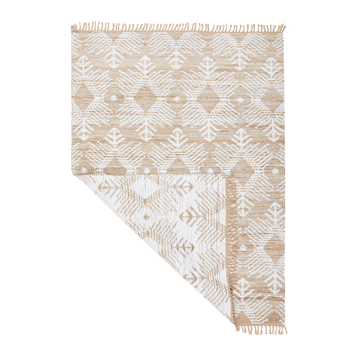 Bodhi Rosa Natural Fiber Rug - Handwoven Boho Chic Area Rug for Living Room, Bedroom & Nursery - Eco-Friendly Home Decor