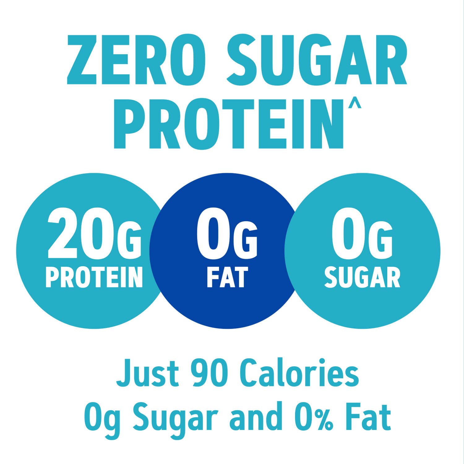GNC Total Lean Zero Sugar Protein Powder - 20g Protein, No Sugar, No Fat, Only 90 Calories, French Vanilla Flavor, 20 Servings | Perfect for Post-Workout Recovery & Healthy Weight Management