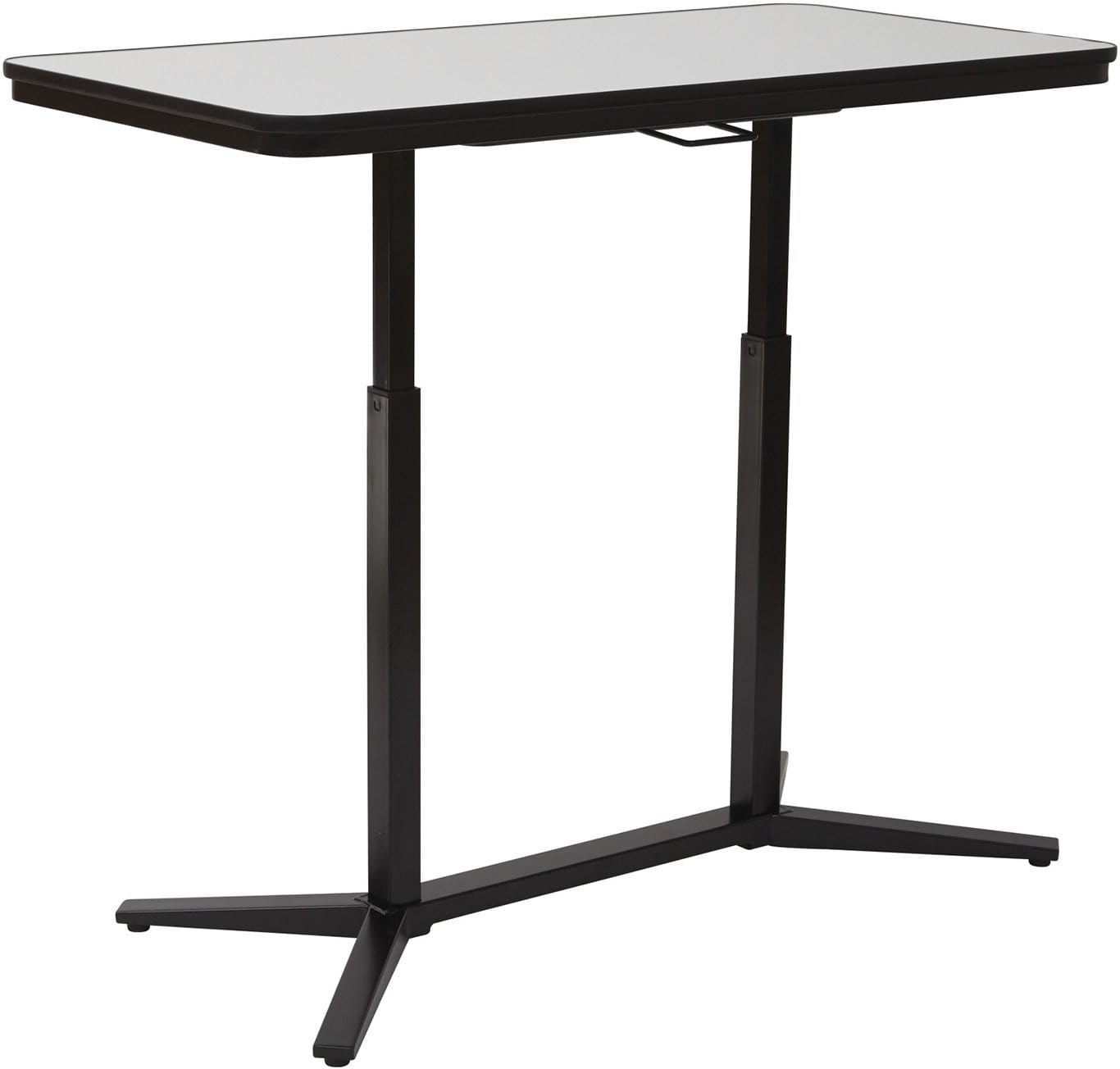 Pro Line II™ Pneumatic Height Adjustable Table with Black Base [PHT70523] - Perfect for Home Office, Standing Desk Workstation & Ergonomic Workspace Setup