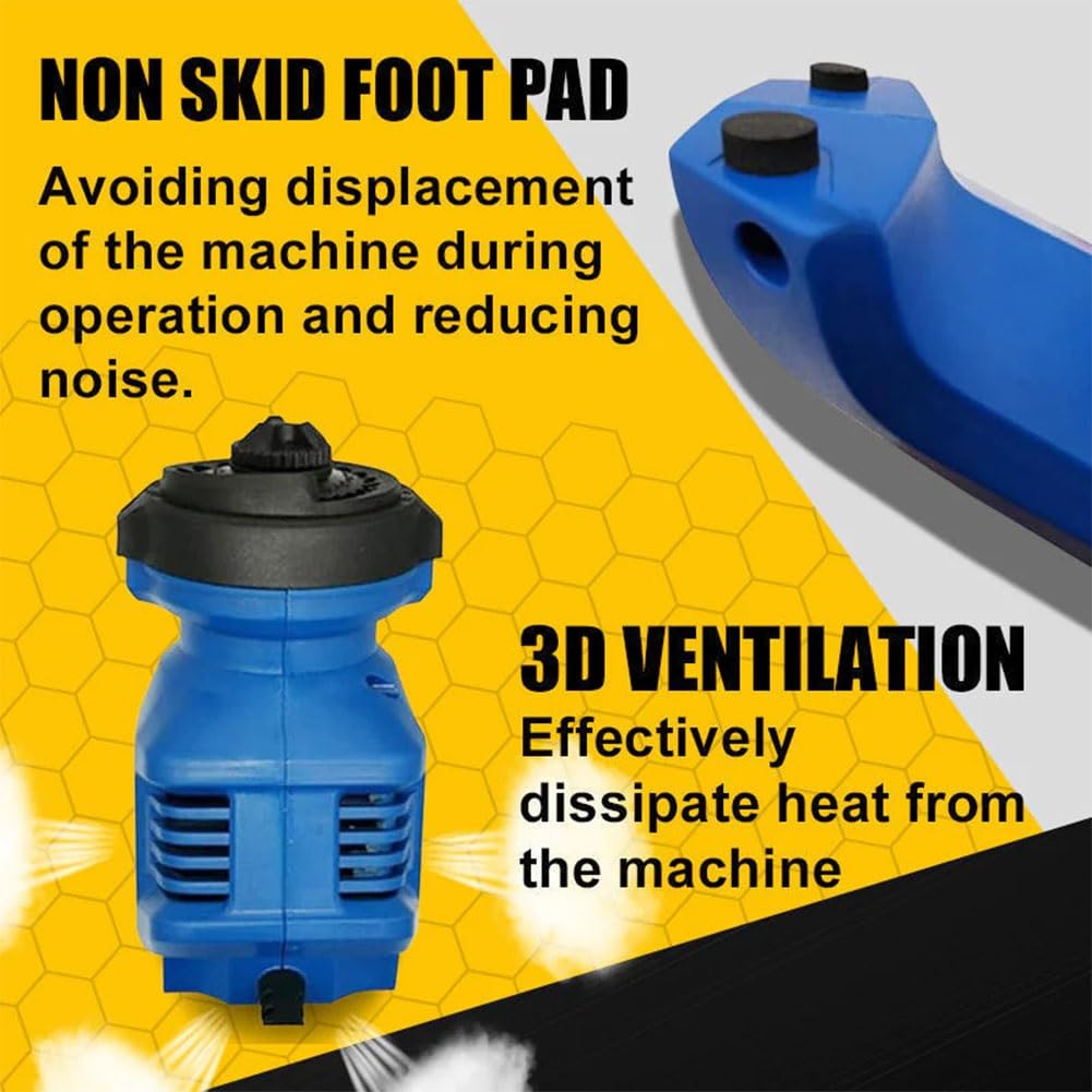 Power Drill Bit Sharpener for Twist Bits 3-12mm - High-Speed Steel, Masonry, Carbide, Cobalt & Tin-Coated Bits - Electric Grinding Machine for DIY, Woodworking & Metalworking Projects