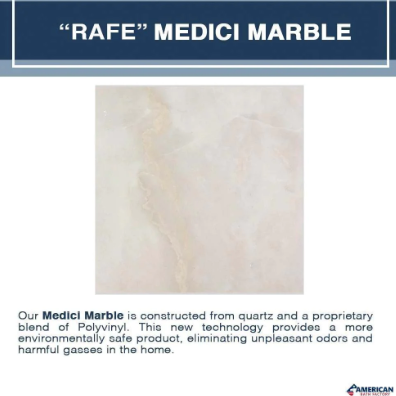 Rafe Marble Subway Corner Shower Kit - Waterproof Bathroom Shower Panel System for Modern Luxury Home & Spa Renovation