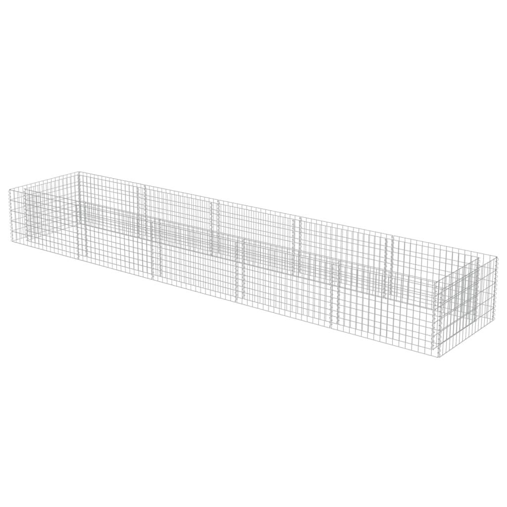 Galvanized Steel Gabion Raised Garden Bed 177.2