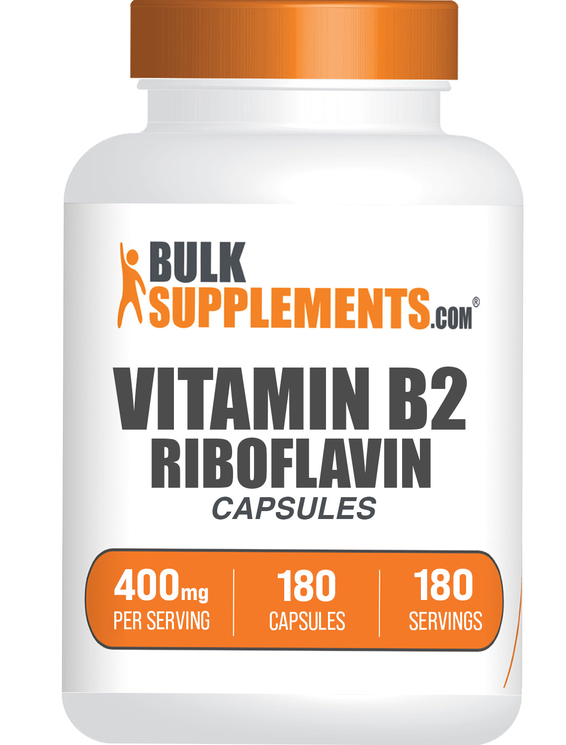 High-Quality Riboflavin (Vitamin B2) Capsules for Energy & Metabolism Support - Vegan & Non-GMO Supplement for Daily Wellness & Immune Health