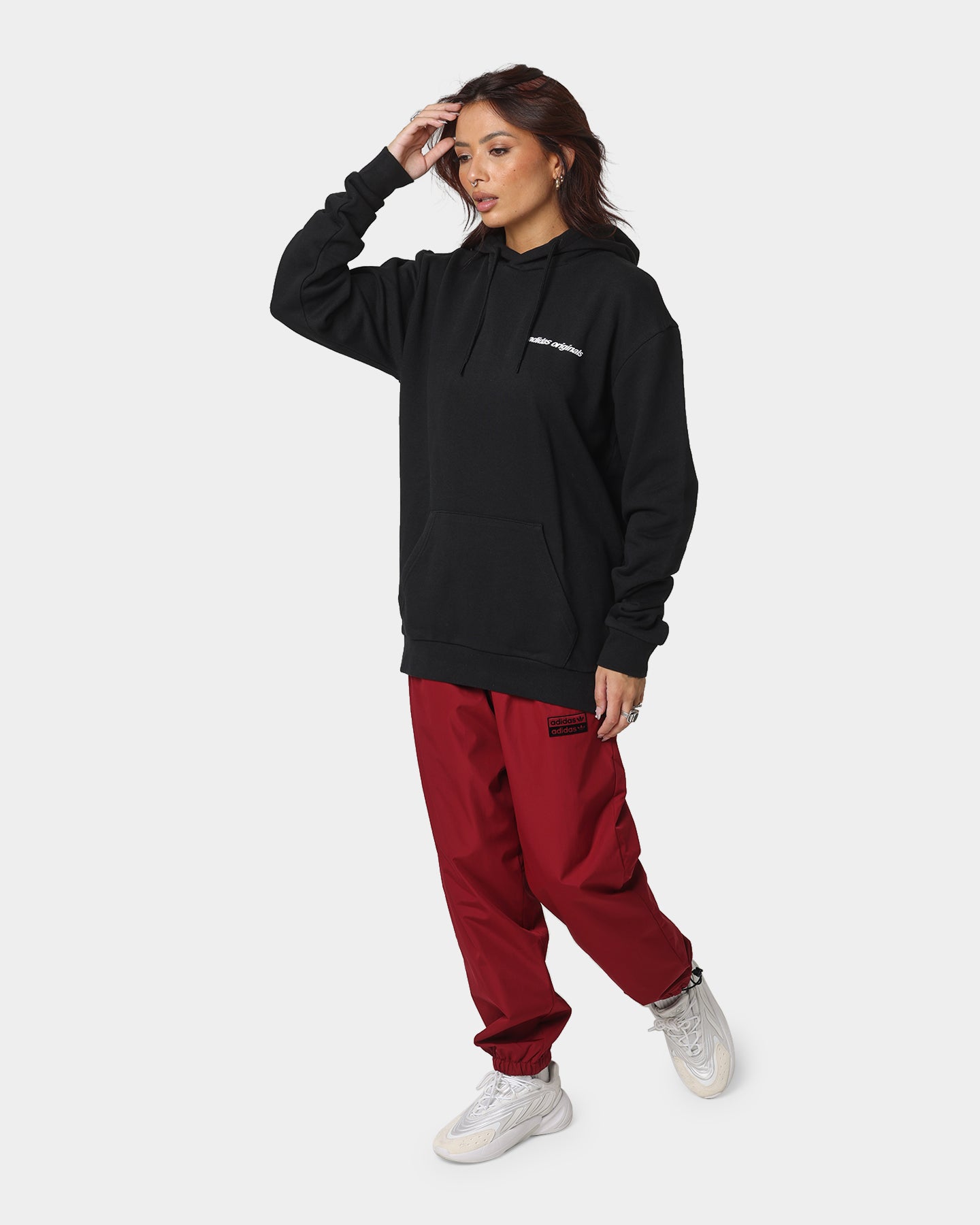 Adidas R.Y.V. Track Pants for Men - Burgundy Athletic Joggers with Comfort Fit, Perfect for Running, Gym Workouts & Casual Wear