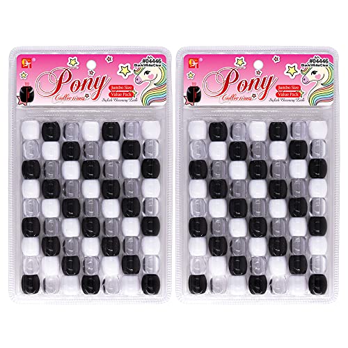 Black/White/Clear