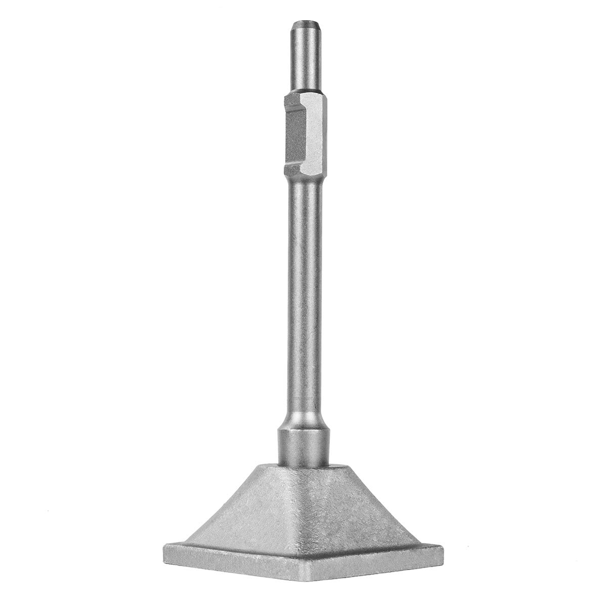 XtremepowerUS Tamper Shank and Plate for Jack Hammer Bit - Heavy Duty Electric Demolition Concrete Breaker Tool - Ideal for Construction, Road Repair & Demolition Projects