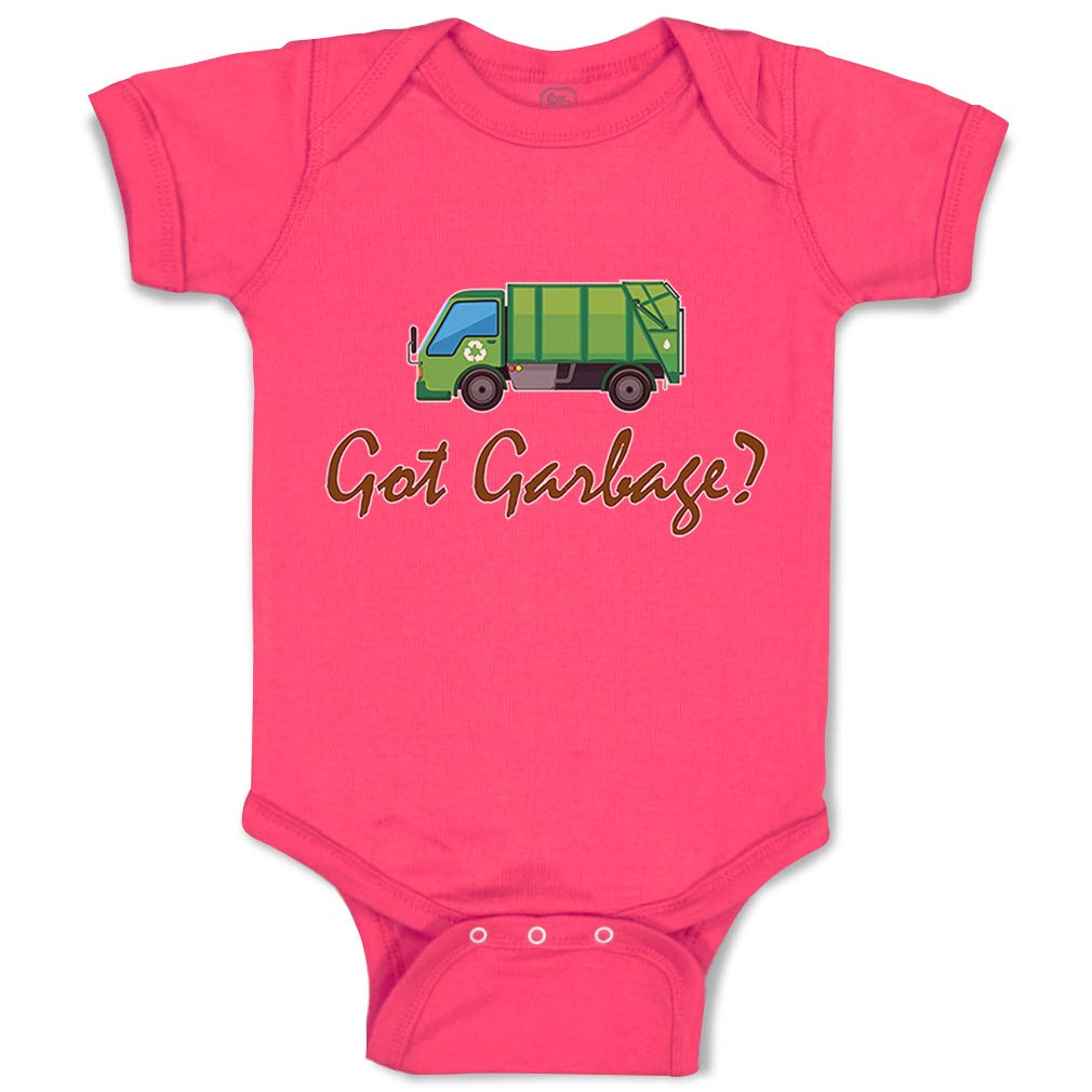Custom Baby Bodysuit - Funny 'Got Garbage Trucks' Cotton Onesie for Boys & Girls | Perfect for Playtime, Birthday Gifts & Toddler Photo Shoots