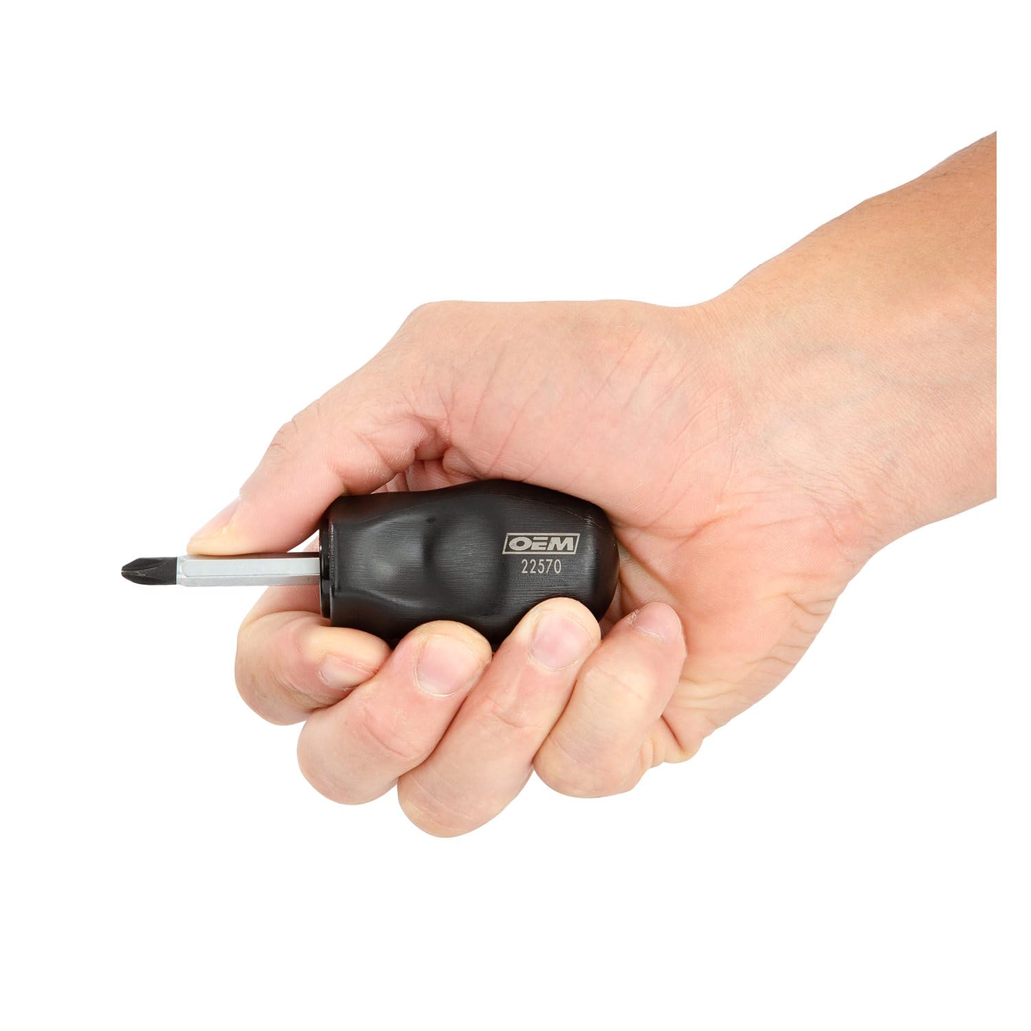 OEMTOOLS 22570 1-1/2 Inch No.2 Phillips Screwdriver - Professional Hand Tool for DIY, Home Repair & Automotive Maintenance