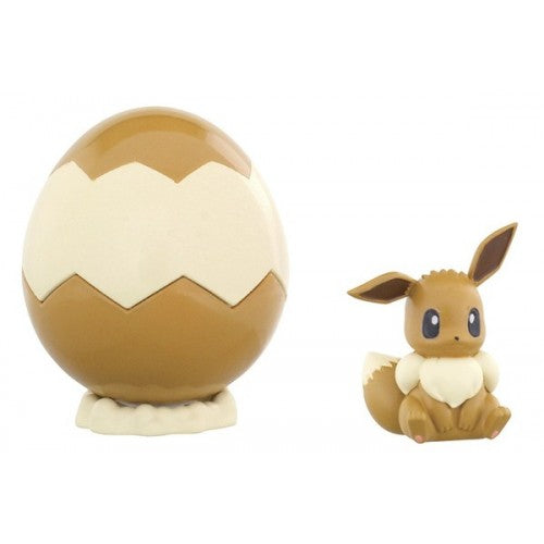 Pokemon Egg Pot Collection - 1.5 Inch Mini Figure by Takara Tomy | Cute Pokemon Collectible Toy for Kids, Gift for Pokemon Fans, Display for Home & Office Decor