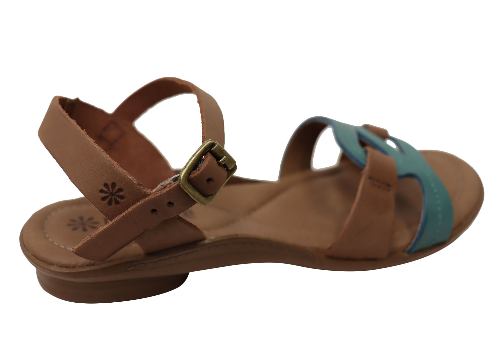 Leni Women's Comfortable Leather Sandals - Handmade in Brazil - Perfect for Summer, Beach & Casual Outings