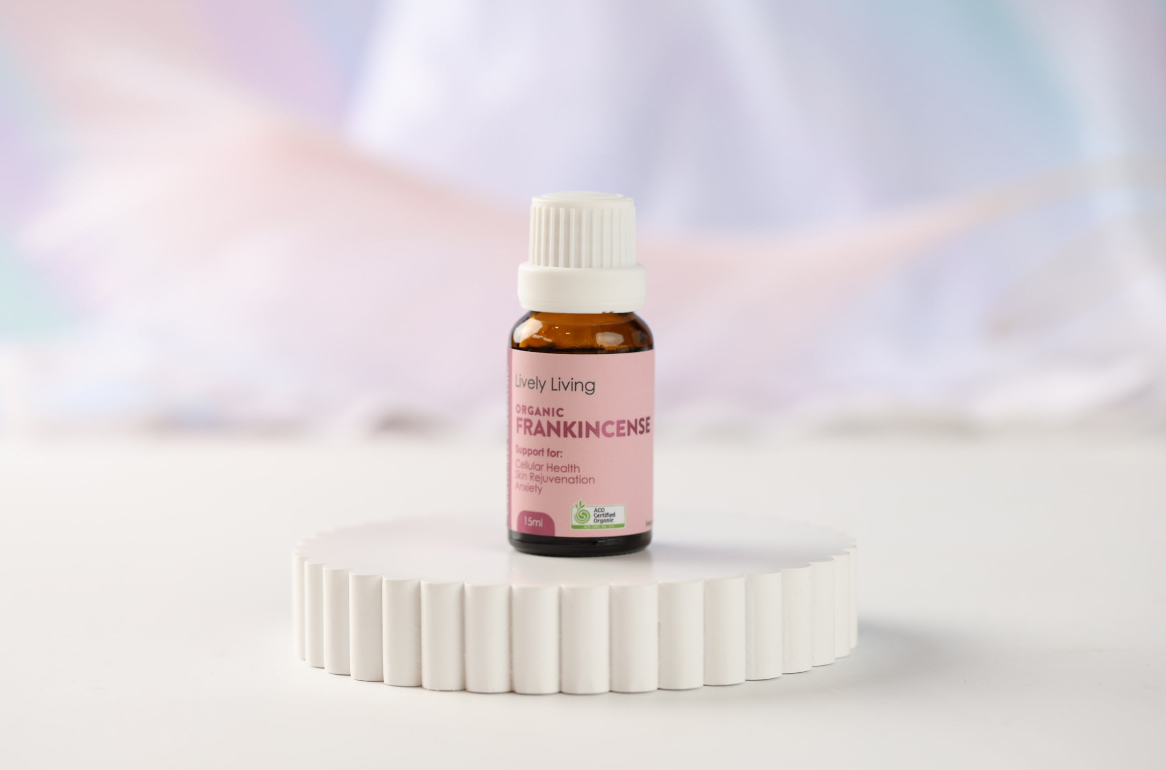 Organic Frankincense Essential Oil 15ml - Pure Therapeutic Grade for Aromatherapy, Meditation & Skin Care