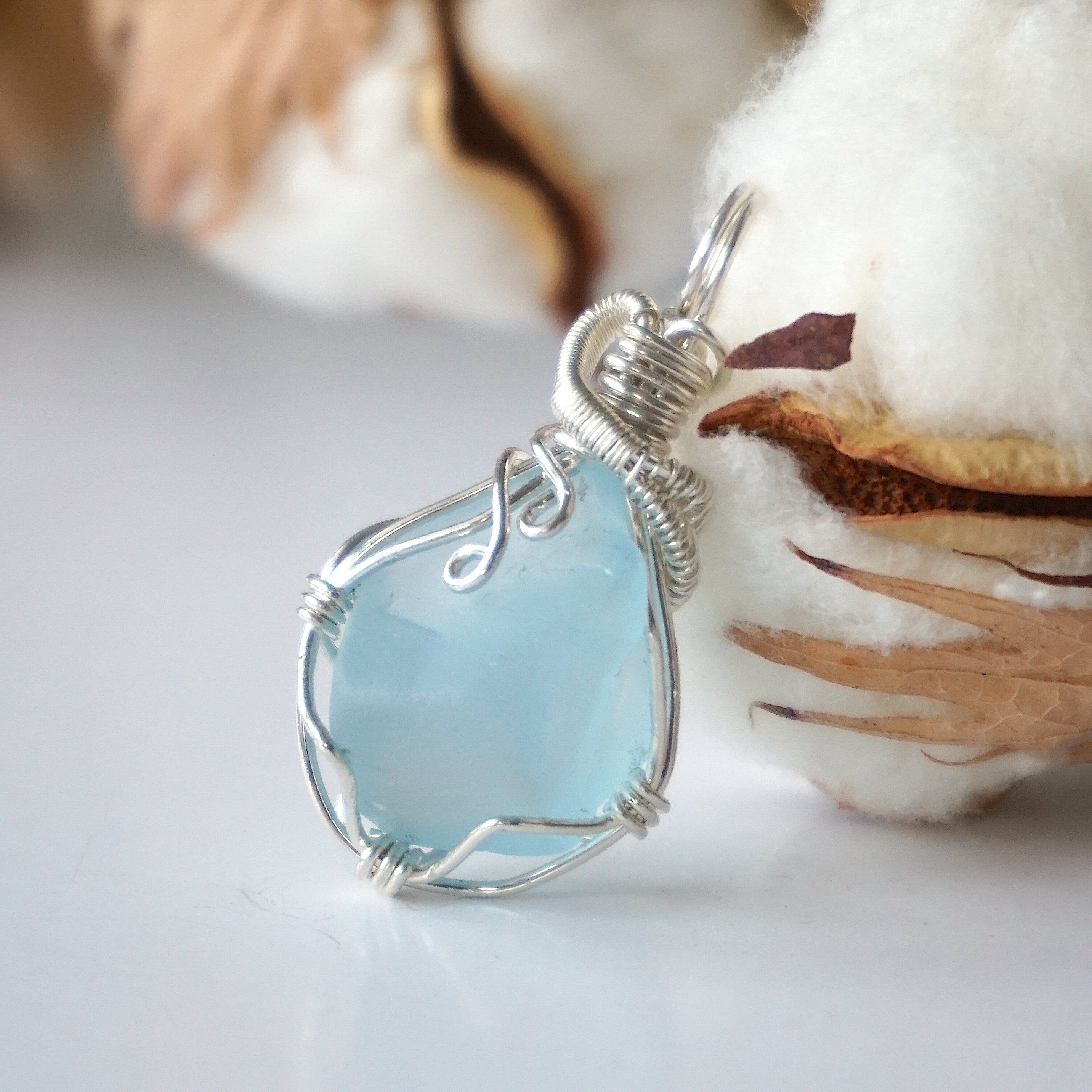 Blue Topaz Pendant Necklace in Sterling Silver - Elegant Jewelry Gift for Women, Perfect for Birthdays, Anniversaries & Special Occasions