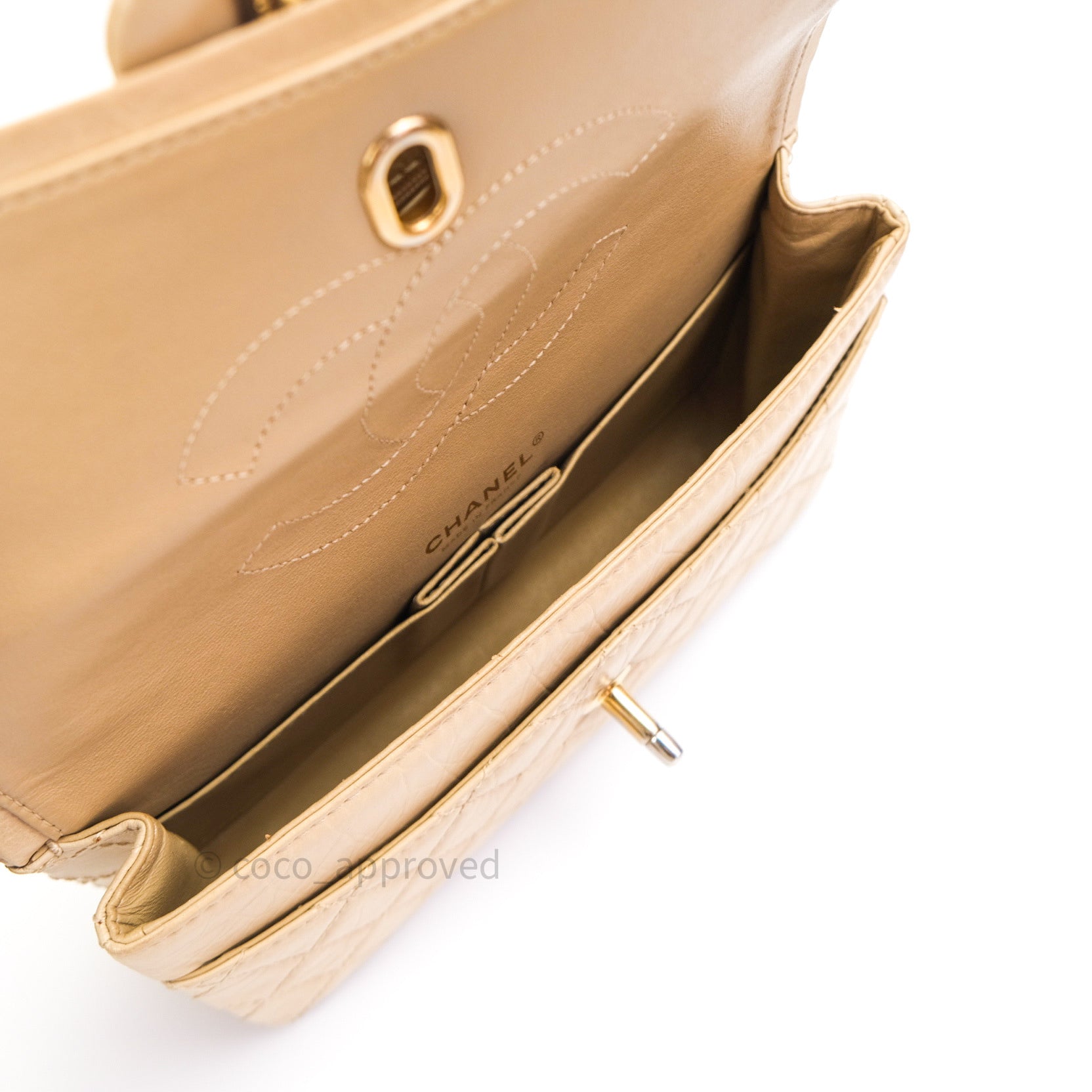 Chanel Classic Jumbo Single Flap Bag in Beige Caviar Leather with Gold Hardware - Luxury Designer Handbag for Women, Perfect for Work, Evening Events & Special Occasions