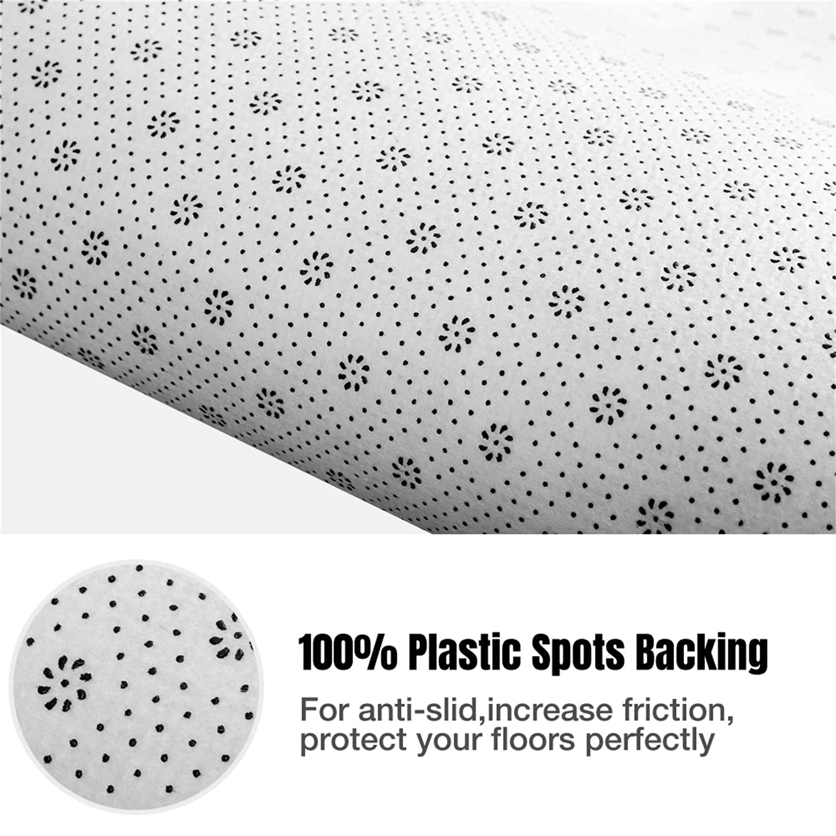 Soft Shaggy Area Rugs for Living Room & Bedroom - Anti-Slip Modern Fluffy Carpet for Home Decor - Large 140x200cm Black Floor Mat - Perfect for Hallway, Kids Room & Cozy Spaces