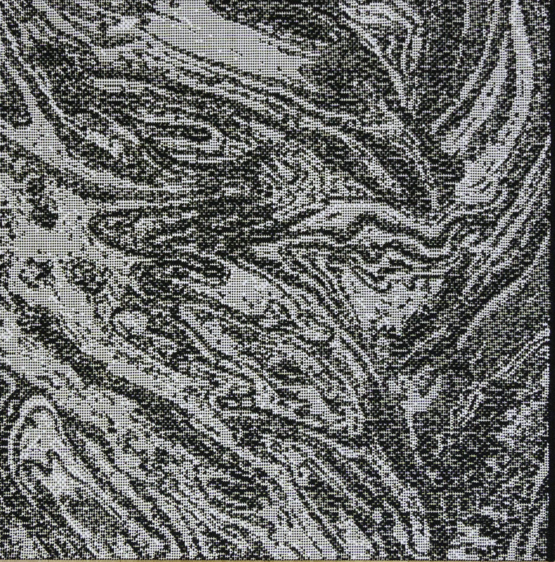 Gertmenian Indoor Outdoor Area Rug 6x9 FT - Classic Flatweave Washable Carpet with Stain & UV Resistance - Abstract Ocean Current Pattern in Black & White - Perfect for Deck, Patio, Poolside, Mudroom & High-Traffic Areas