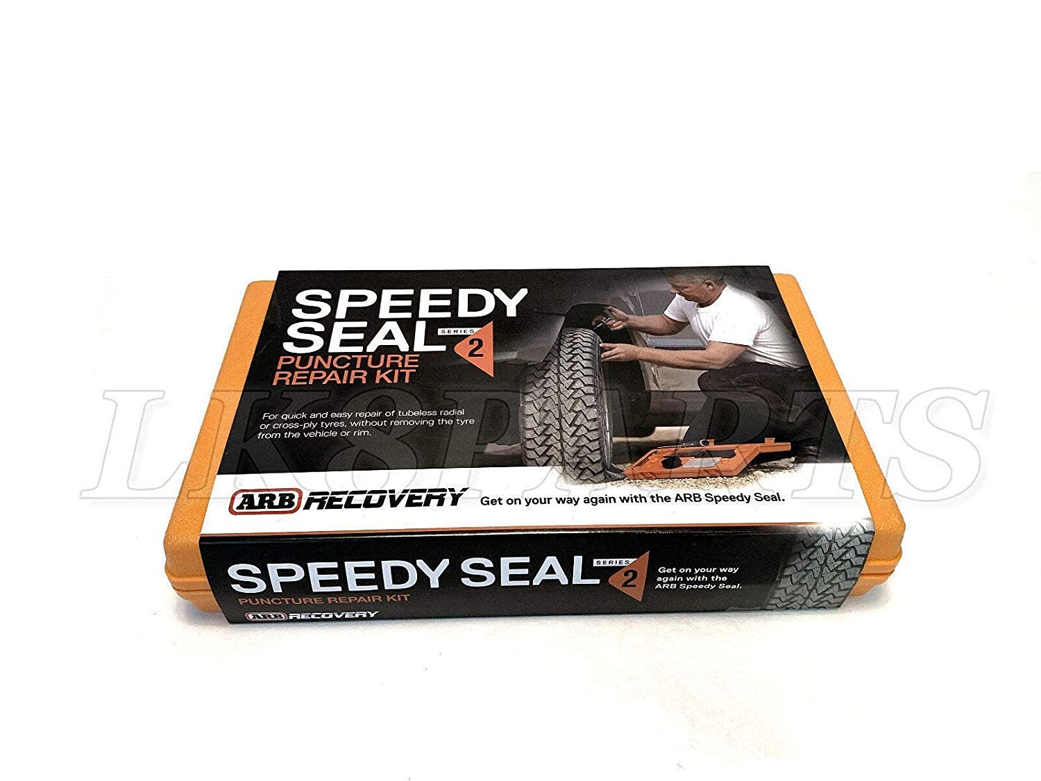 ARB ARB505 E-Z Tire Pressure Deflator Gauge Kit with ARB 10000011 Speedy Seal Tire Repair Kit - Off-Road, 4x4 & Emergency Tire Repair Solution for Jeep, Truck & SUV Adventures