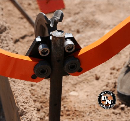 BNFTSPN Concrete Form Stake Puller with Nail Puller - Heavy Duty Steel Construction for Concrete Work, Fence Posts, and Woodworking Projects
