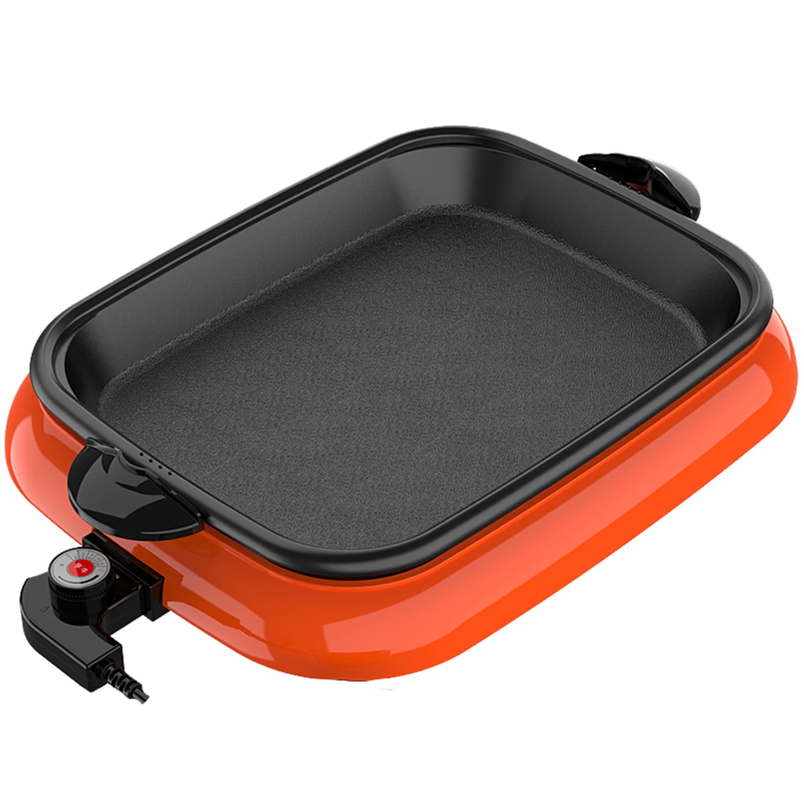 BYCDD Smokeless Indoor Electric Grill with Removable Nonstick Plate - Perfect for Pancakes, Cookies, Eggs & More - Ideal for Home, Kitchen, Camping & Small Apartments - 4.5L Capacity