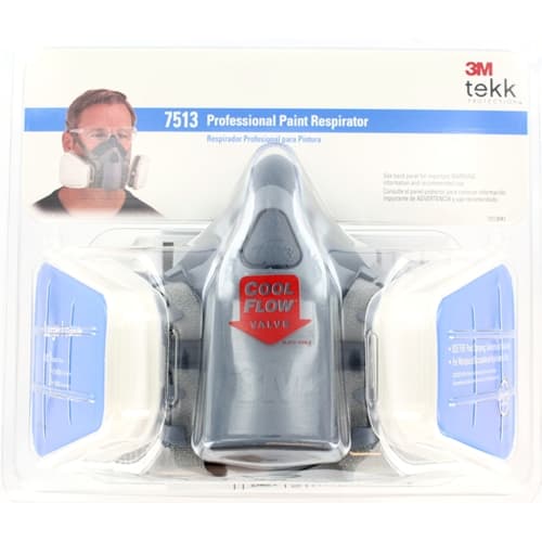 3M 52766 Large Silicone Mask - Reusable, Comfortable & Durable for Painting, Sanding & DIY Projects - Perfect for Home Improvement & Woodworking Safety