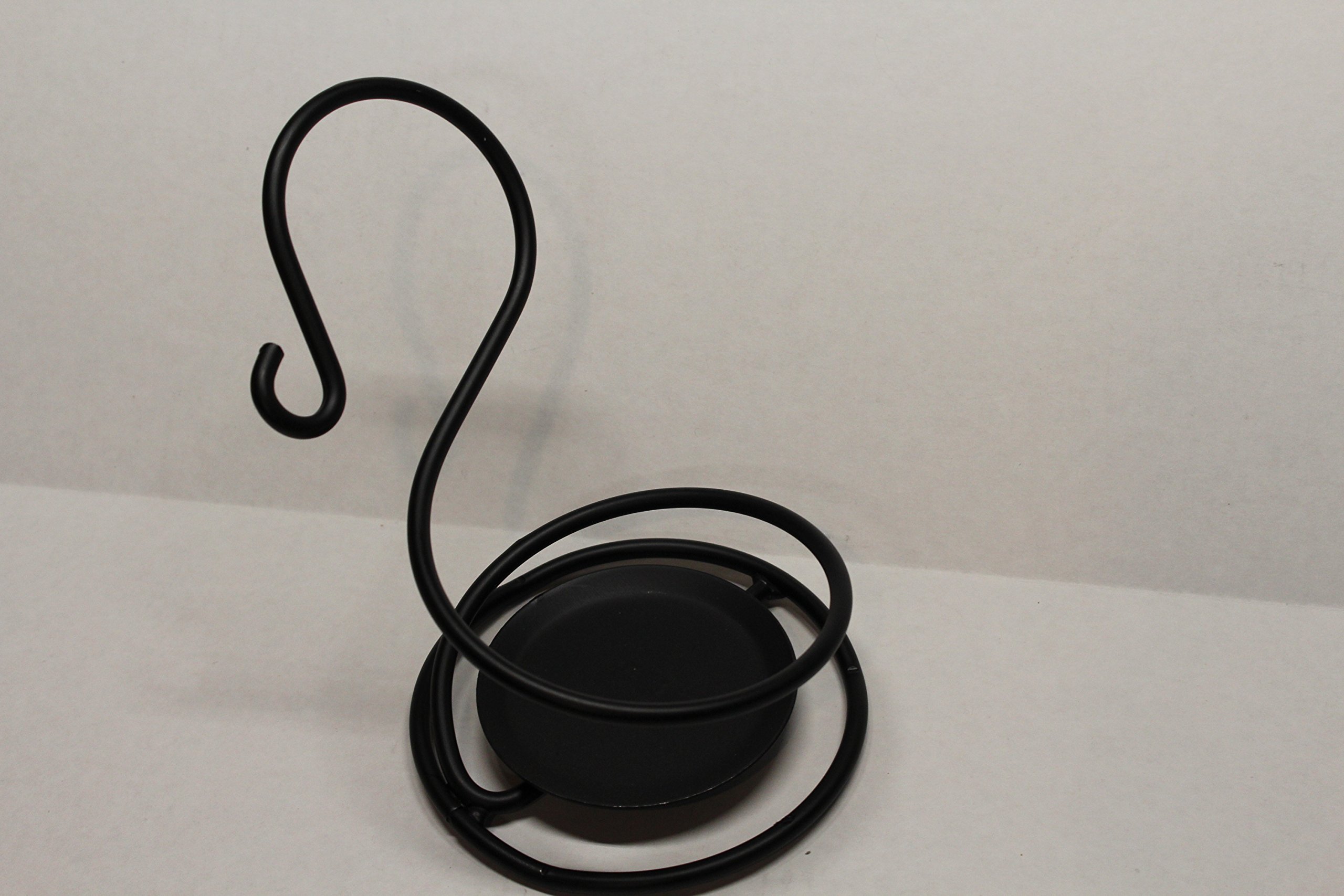Handmade Wrought Iron Coil Jar Holder - Amish Crafted Kitchen Organizer for Mason Jars, Spice Storage & Farmhouse Decor