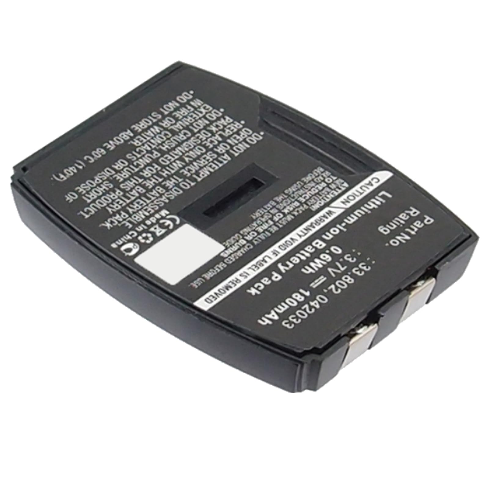 Synergy Digital Wireless Headset Battery - 180mAh Li-ion Replacement for IPN 33.802 & IPN 042033 Headsets | Long-Lasting 3.7V Power Solution | Perfect for Office, Call Center & Remote Work