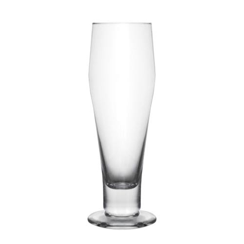 BarConic® 15 oz Footed Beer Glass - Premium Craft Beer Tasting Glass for IPAs, Ales & Lagers - Perfect for Home Brews, Pubs & Beer Enthusiasts