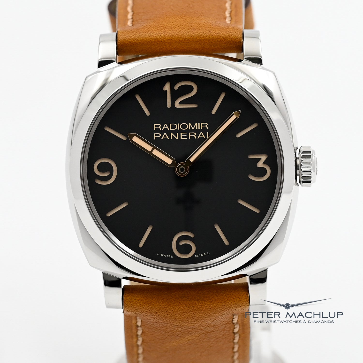 Panerai Radiomir 1940 Paneristi Russia Edition - Luxury Men's Automatic Watch with Leather Strap | Perfect for Collectors, Business Meetings & Special Occasions