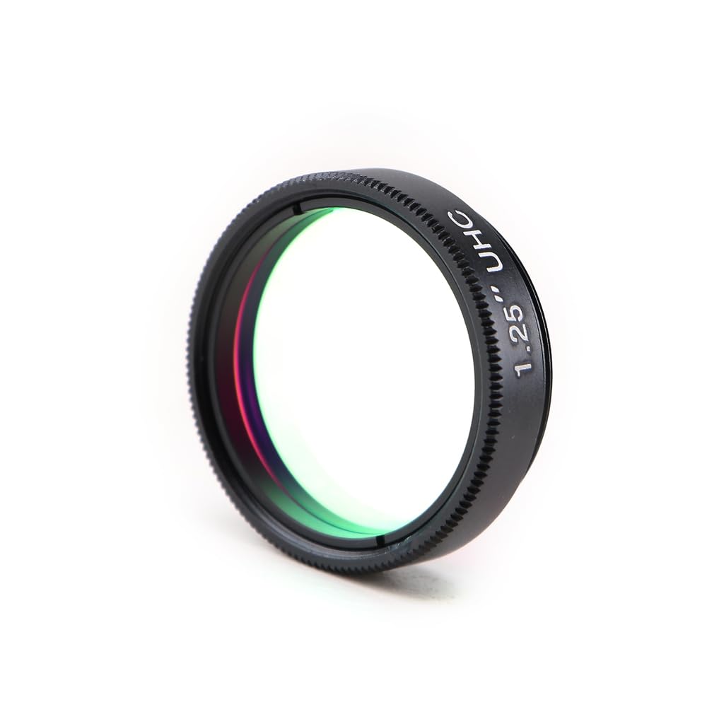 Starboosa 1.25 Inch UHC Telescope Filter - High Contrast Deep Sky Observation & Astrophotography Filter - Light Pollution Reduction for Nebulae & Galaxies - Perfect for Urban Astronomy & Night Sky Photography